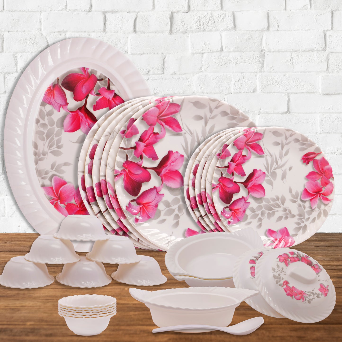 Royal Lehar 32 Pieces Melamine Dinner Set - Homeproindia.com