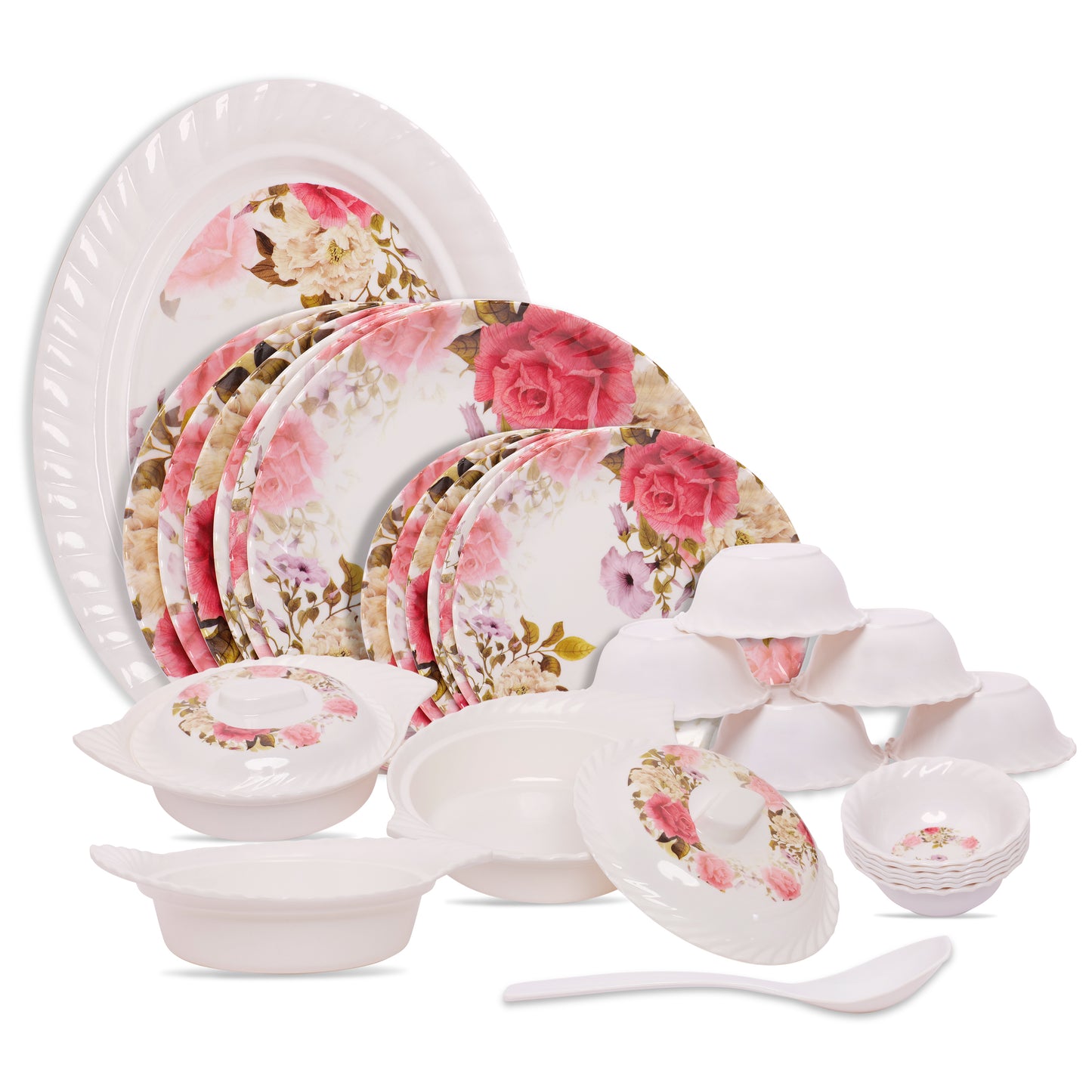 Royal Lehar 32 Pieces Melamine Dinner Set - Homeproindia.com