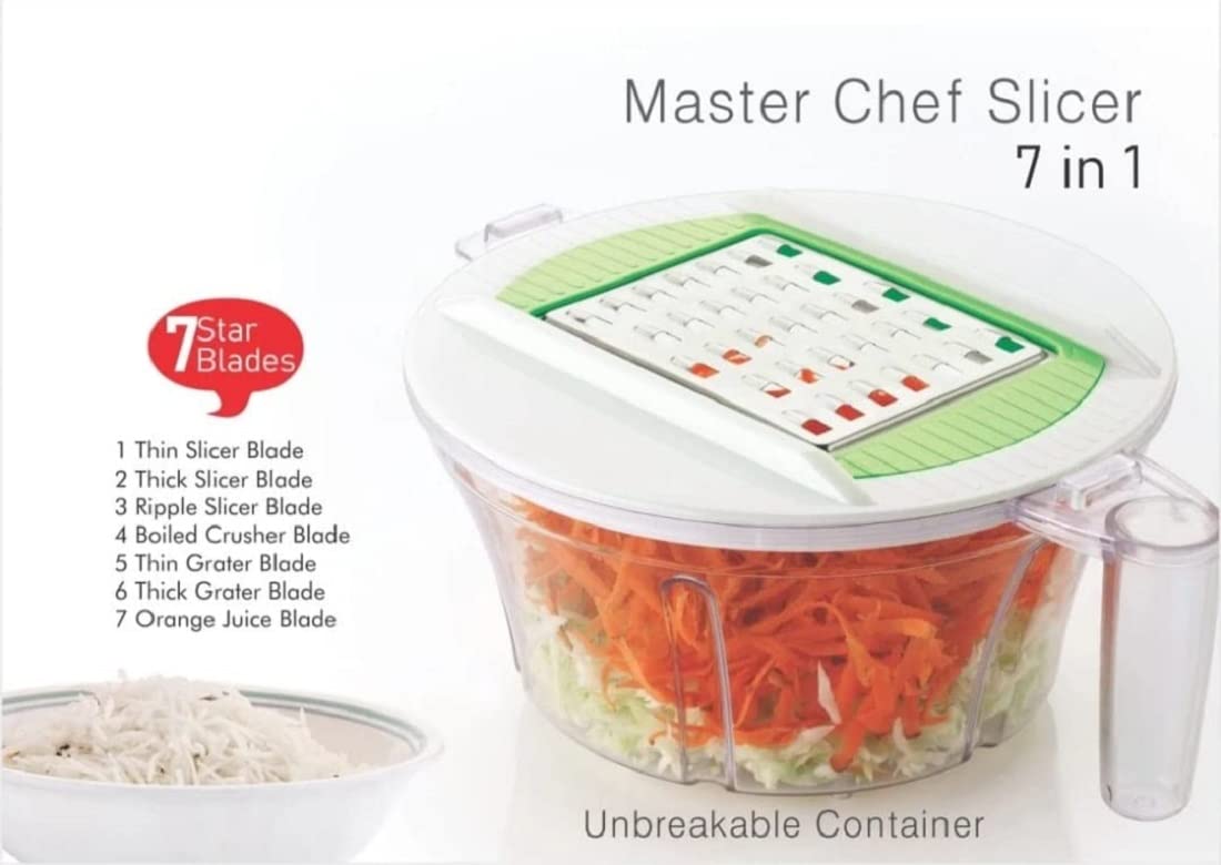 7 in 1 Master Slicer Slicer + Grater + Crusher +Juicer - Homeproindia.com