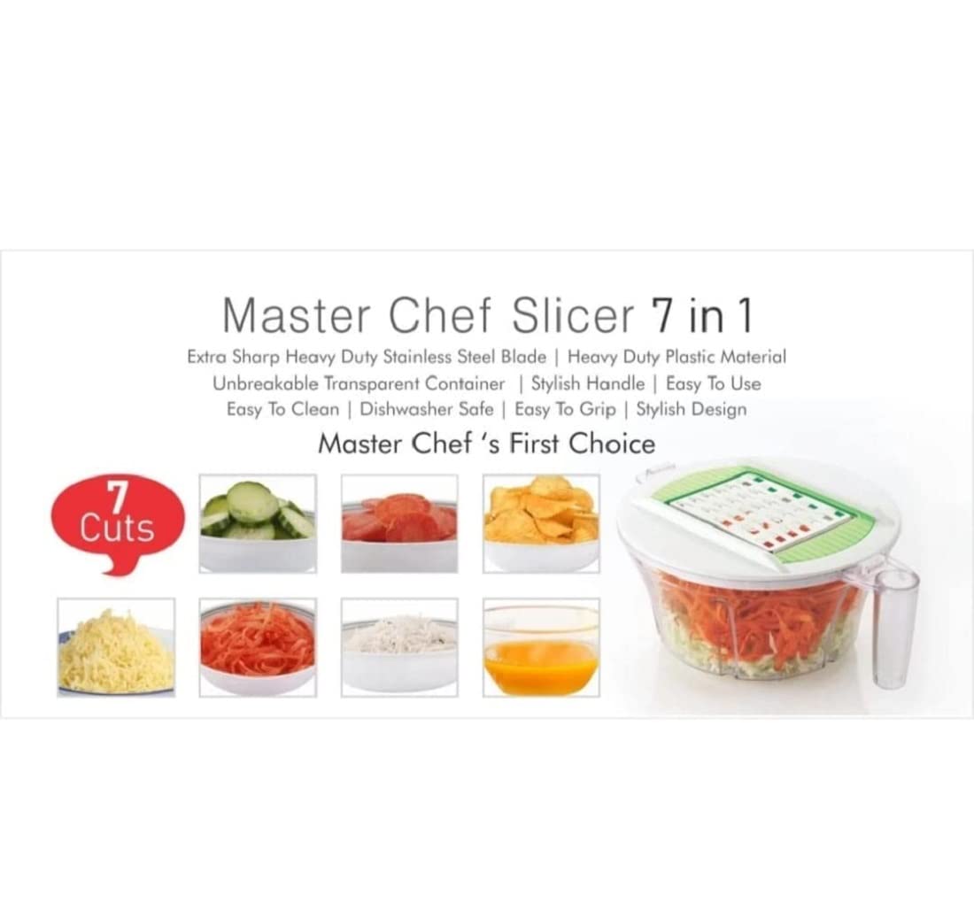 7 in 1 Master Slicer Slicer + Grater + Crusher +Juicer - Homeproindia.com