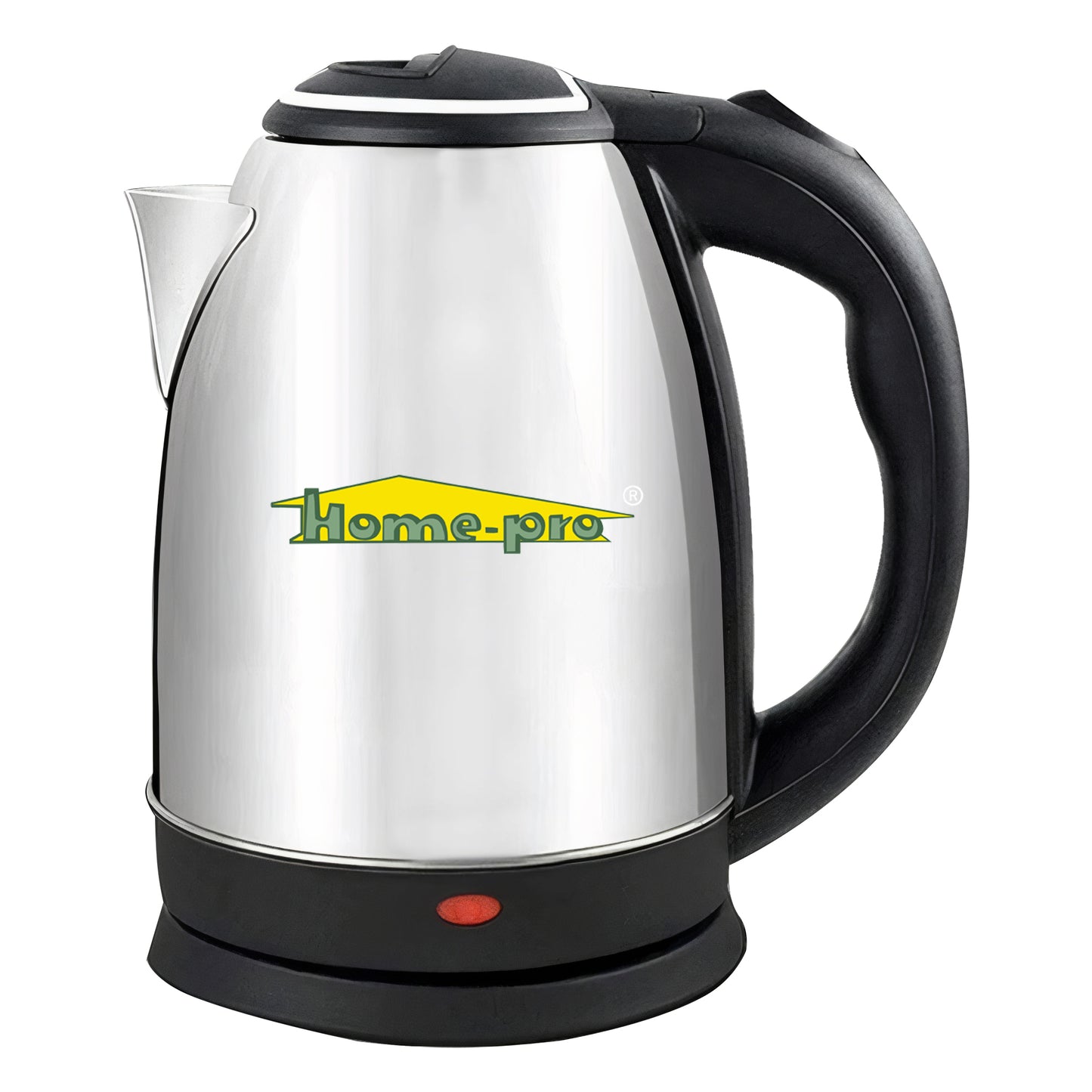 Home-pro Stainless Steel Electric Kettle 1500W With Fast Boiling & Heating 1.8L Electric Kettle (1.8 L, Silver)