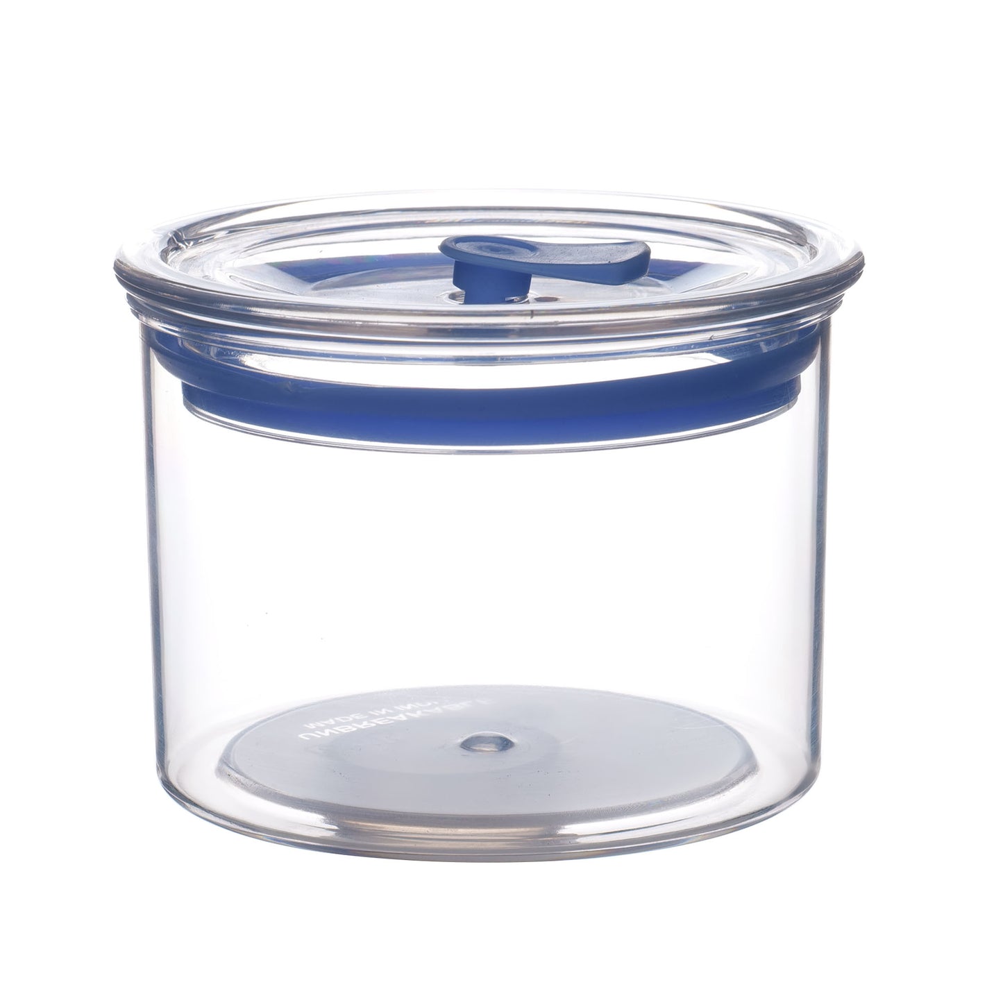 Orio Airtight Transparent Plastic Storage Container Square Blue 500ML - Homeproindia.com