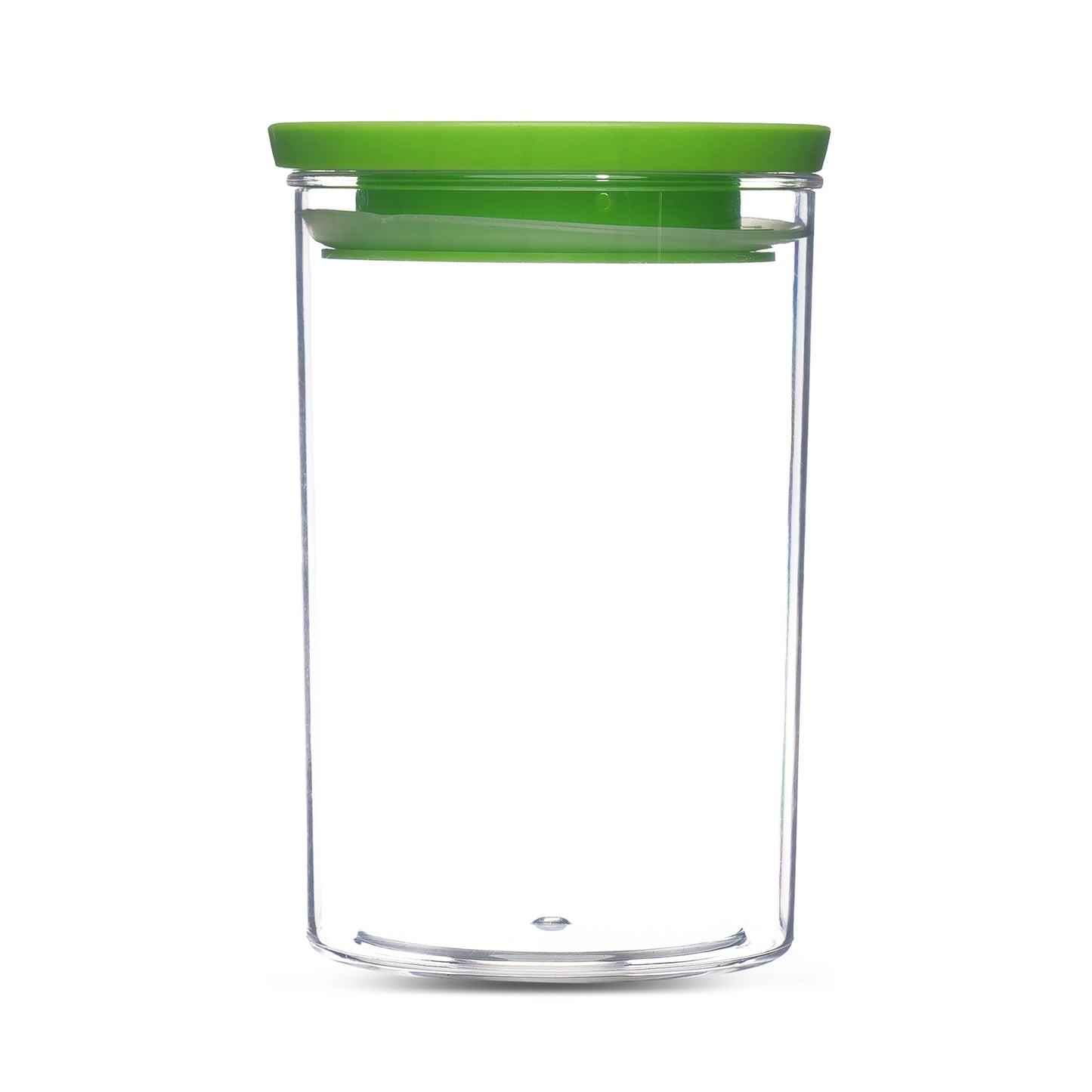 Xecellent  Airtight Transparent Plastic Storage Container Green 900ML - Homeproindia.com