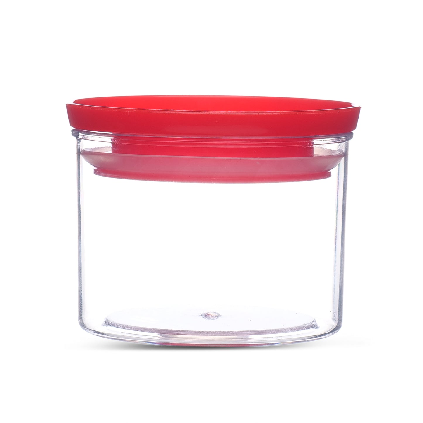 Xecellent Airtight Transparent Plastic Storage Container Red 500ML - Homeproindia.com