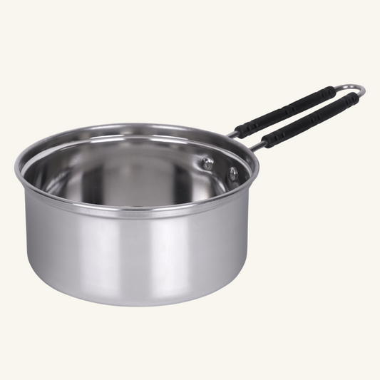 Home-Pro Stainless Steel Sauce Pan/Milk Pan/Tea Pan with Induction Bottom