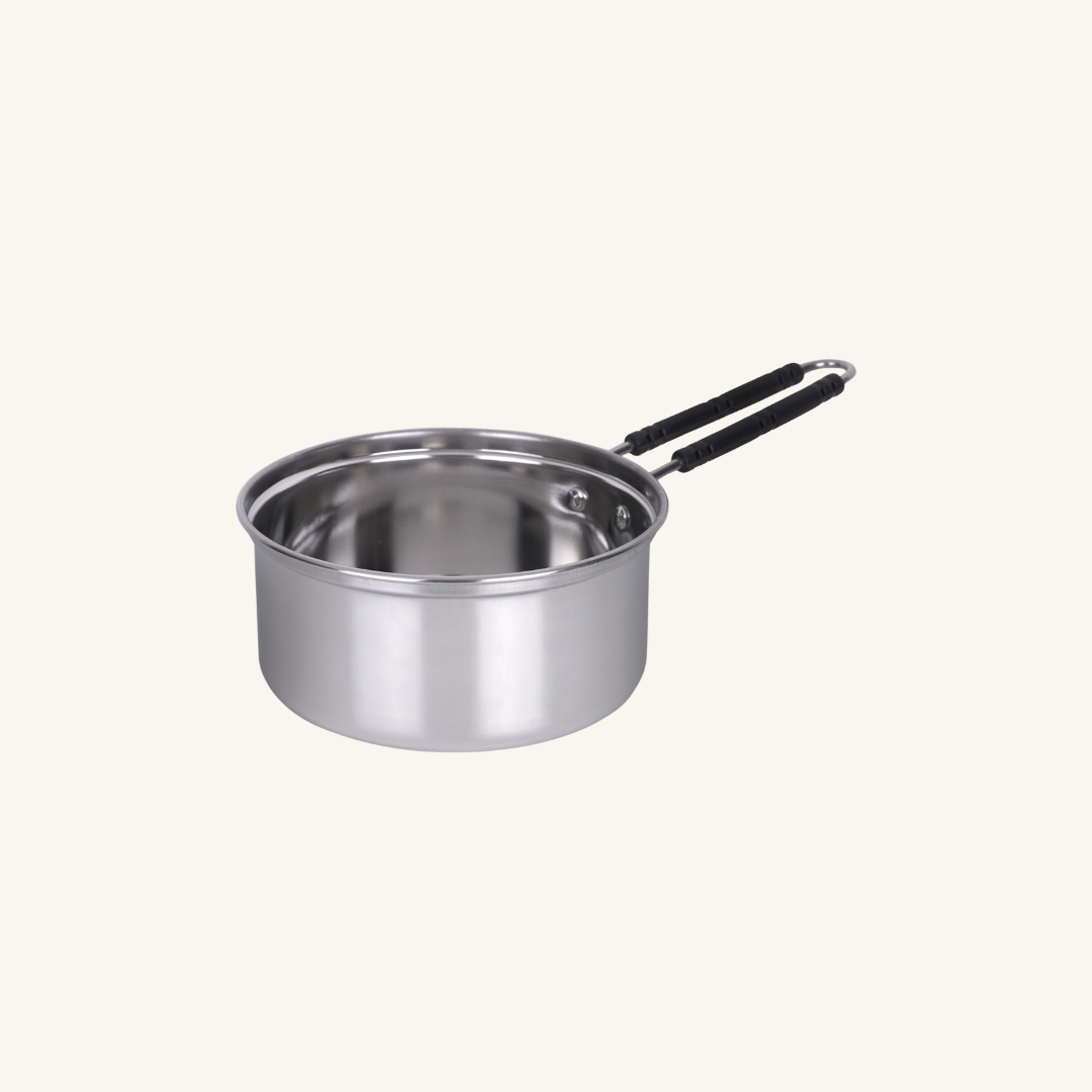 Home-Pro Stainless Steel Sauce Pan/ Milk Pan/ Tea Pan with induction Bottom
