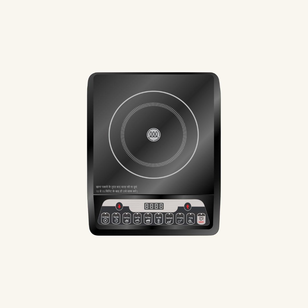 Home-pro Induction Cooktop MI-1C 2000W Automatic Power & Temperature