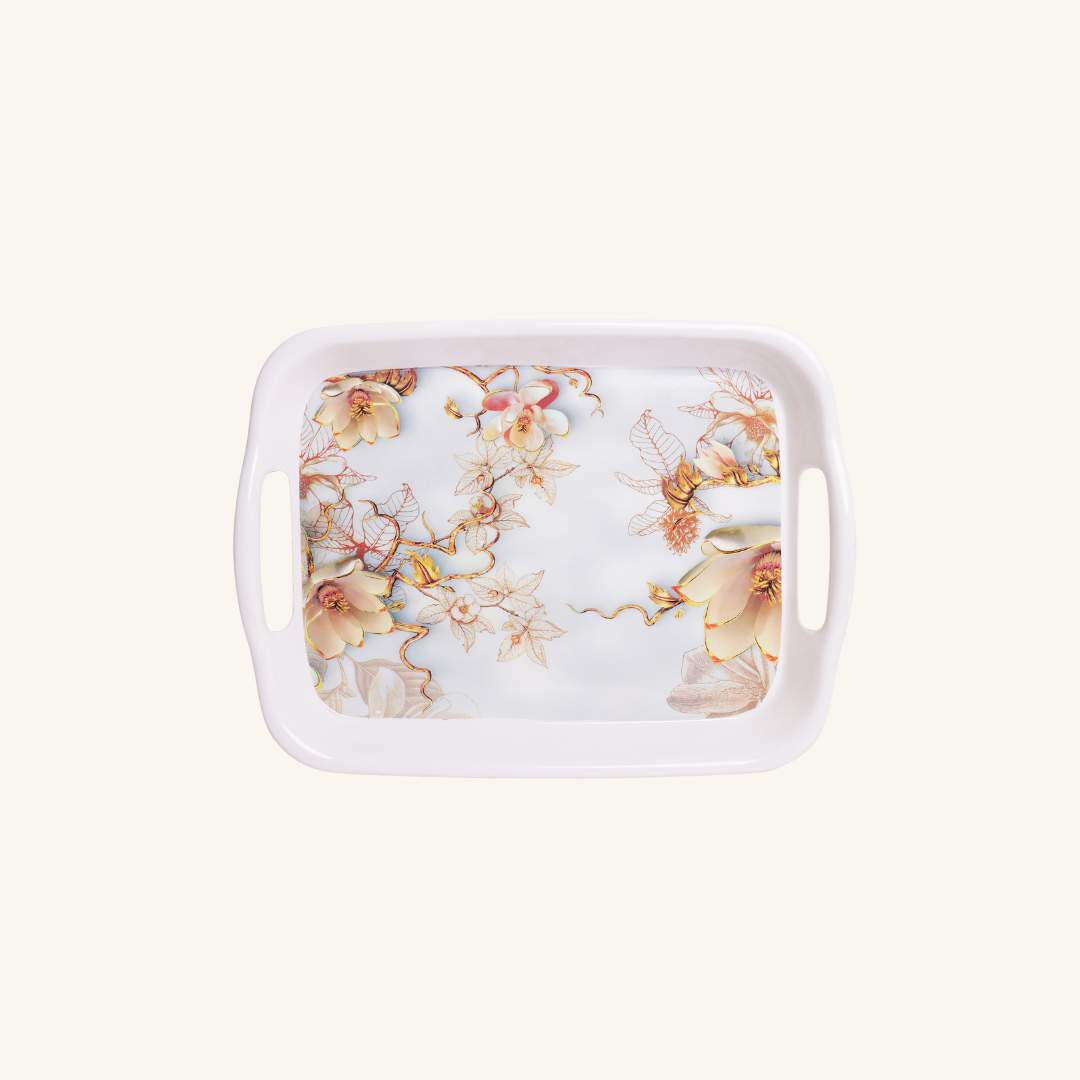 Fancy Melamine Serving Tray