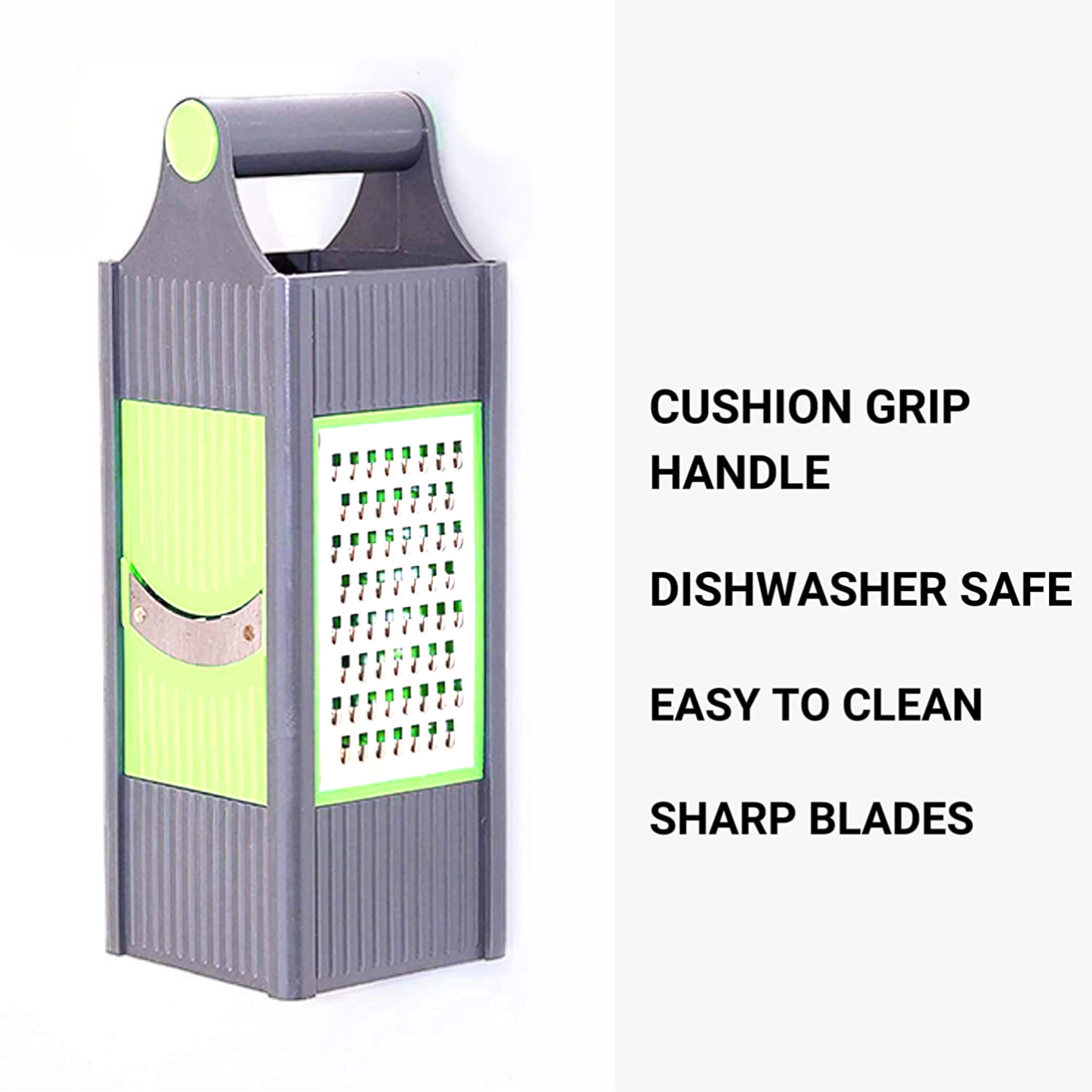 Multipurpose 4 in 1 Stainless Steel Blades Grater and Slicer - Homeproindia.com