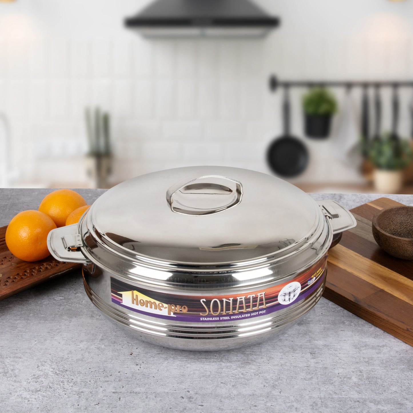 Sonata Insulated Stainless Steel Casserole - Homeproindia.com