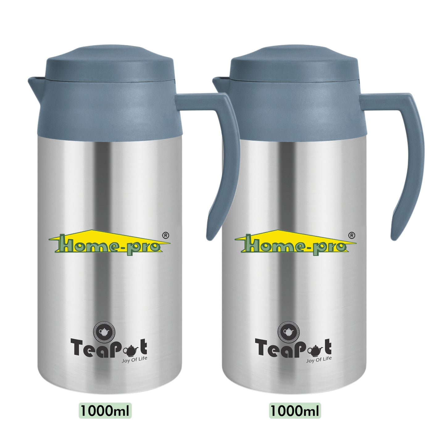 Tea Pot | Vacuum Insulated Pot | Stainless Steel | Leak Proof | Ideal for Hot & Cold Both uses - Homeproindia.com