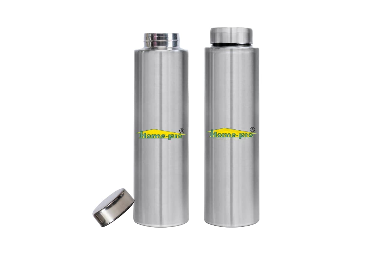 Stainless Steel Water Bottle 1000ML Leak Proof - Homeproindia.com