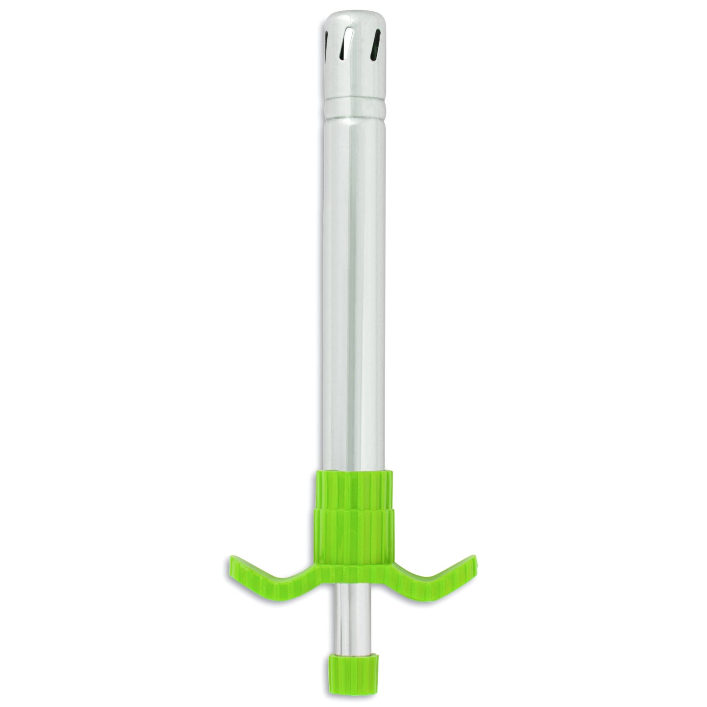 Gas Lighter Stainless Steel Green - Homeproindia.com