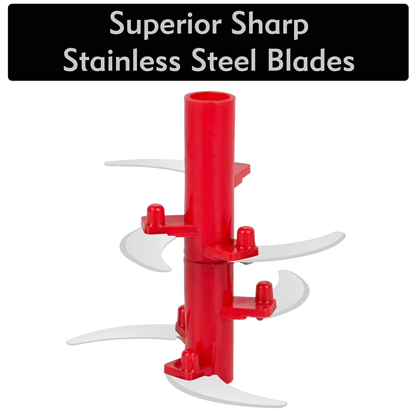 Manual Chopper Stainless Steel Blade | 1000 ML Capacity | Pack of 1 - Homeproindia.com
