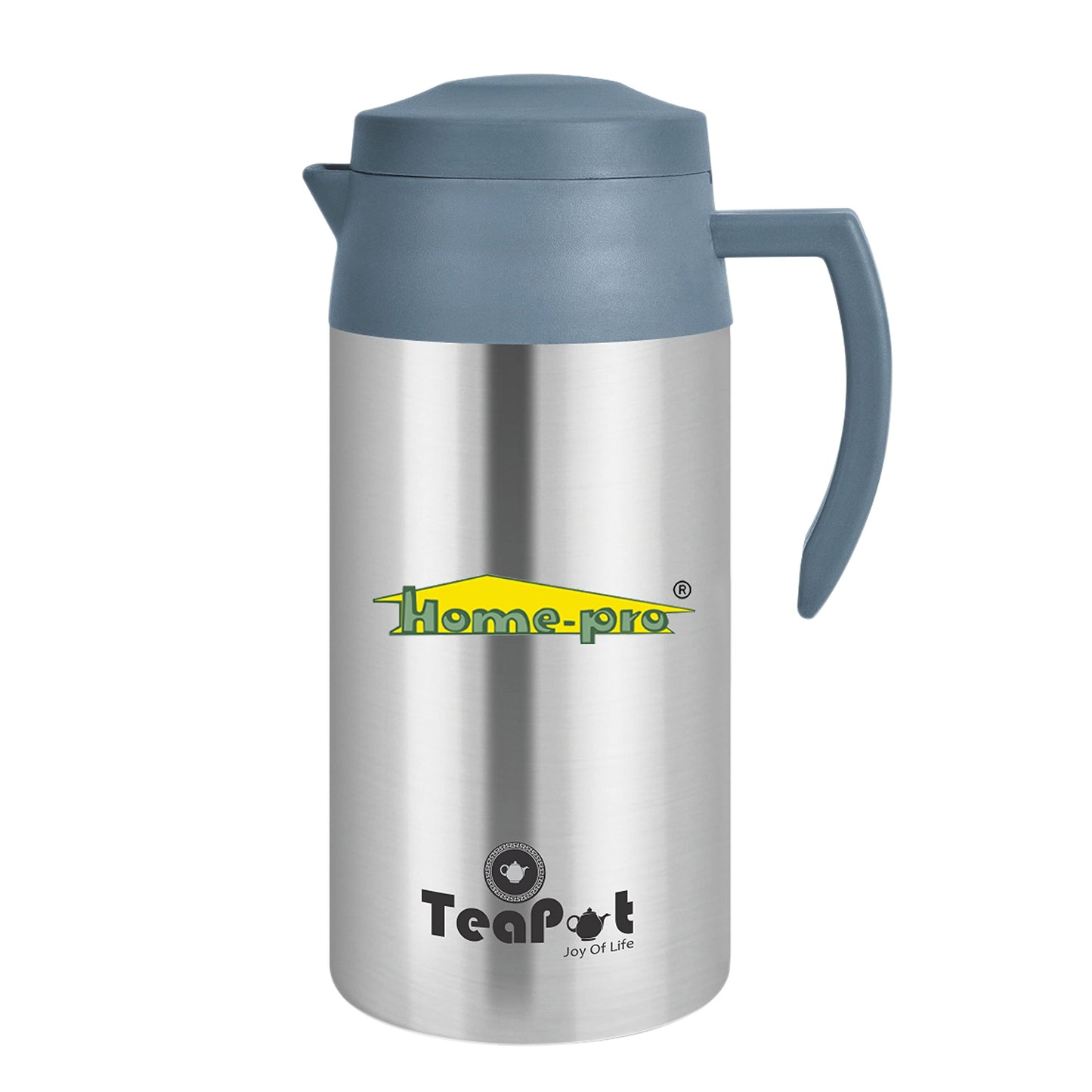 Tea Pot | Vacuum Insulated Pot | Stainless Steel | Leak Proof | Ideal for Hot & Cold Both uses - Homeproindia.com