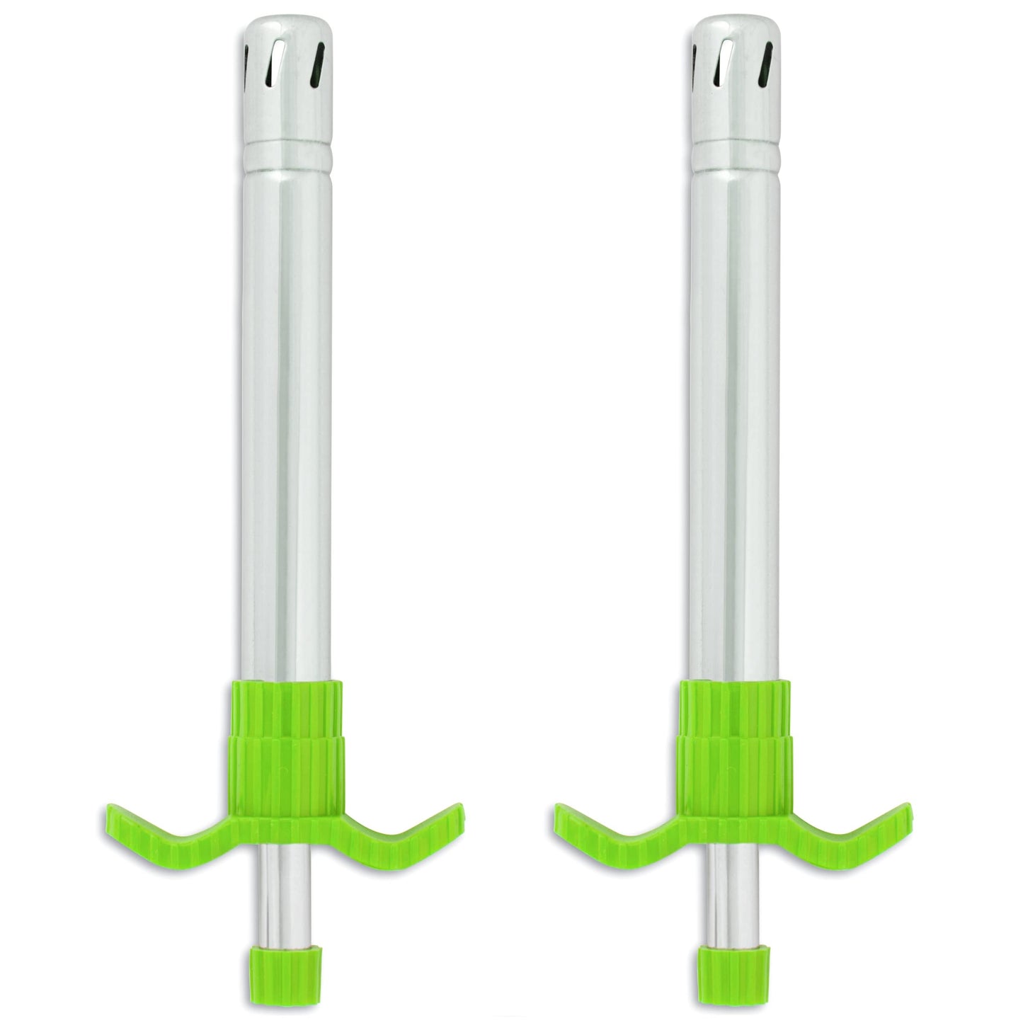 Gas Lighter Stainless Steel Green - Homeproindia.com