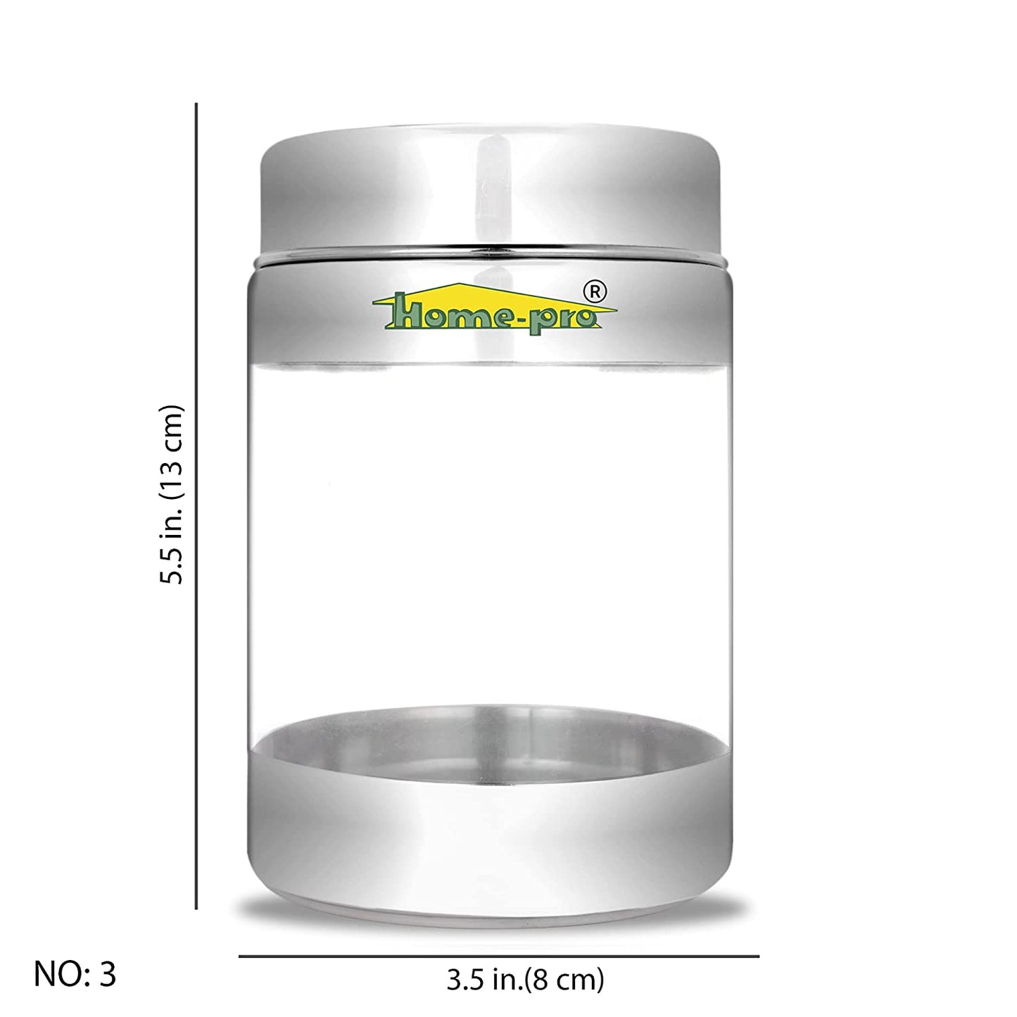 See Through Container - 500ML - Homeproindia.com