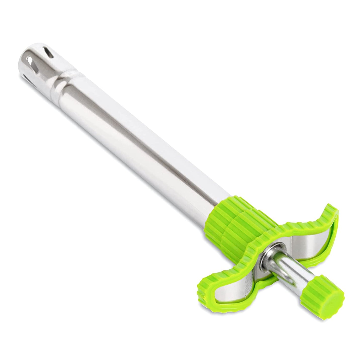 Gas Lighter Stainless Steel Green - Homeproindia.com