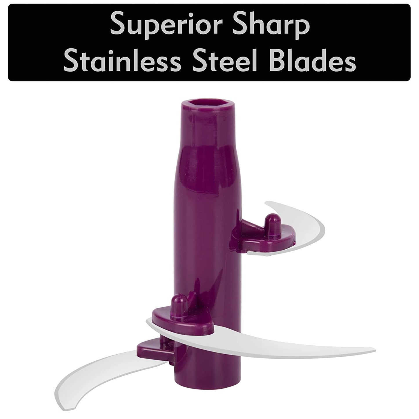 Manual Chopper Stainless Steel Blade | 1500 ML Capacity | Pack of 1 - Homeproindia.com
