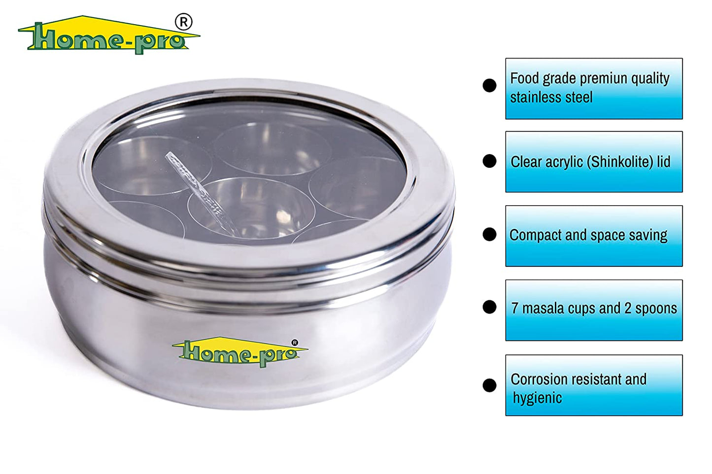See Throughlid Belly Masala Dabba - Homeproindia.com
