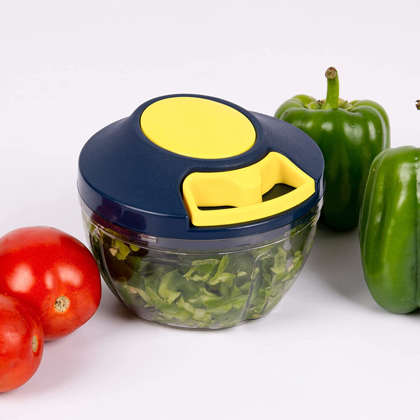 Manual Chopper Stainless Steel Blade | 450 ML Capacity | Pack of 1 - Homeproindia.com