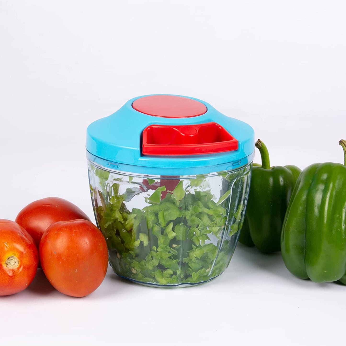 Manual Chopper Stainless Steel Blade | 1000 ML Capacity | Pack of 1 - Homeproindia.com