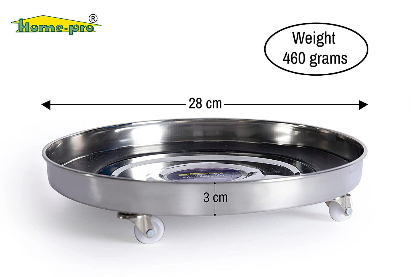Stainless Steel Gas Trolley - Homeproindia.com