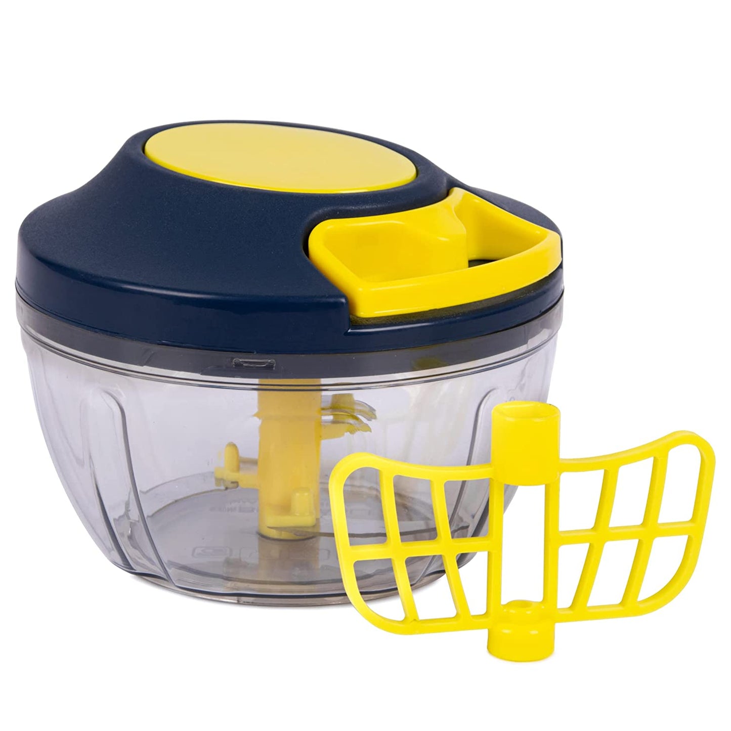 Manual Chopper Stainless Steel Blade | 450 ML Capacity | Pack of 1 - Homeproindia.com