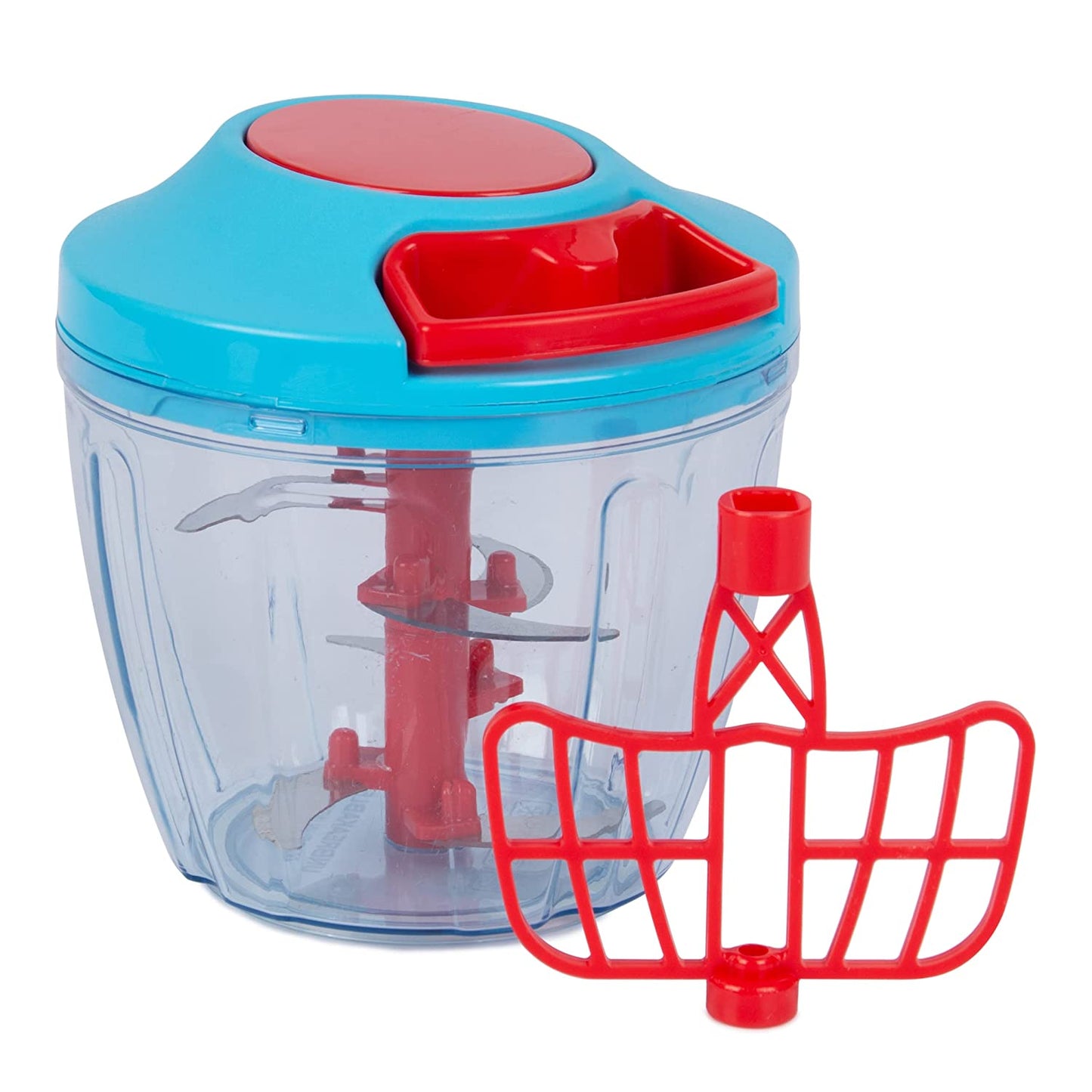 Manual Chopper Stainless Steel Blade | 1000 ML Capacity | Pack of 1 - Homeproindia.com