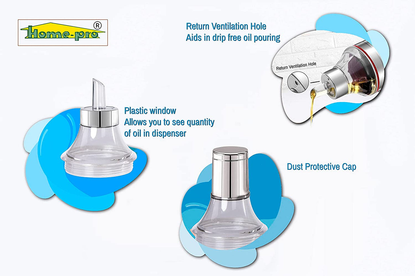 Stainless Steel Oil dispenser Nozzle - Homeproindia.com