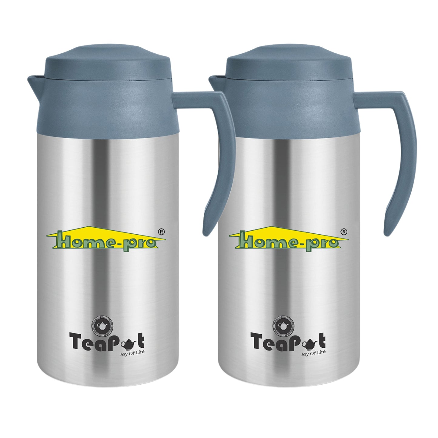 Tea Pot | Vacuum Insulated Pot | Stainless Steel | Leak Proof | Ideal for Hot & Cold Both uses - Homeproindia.com