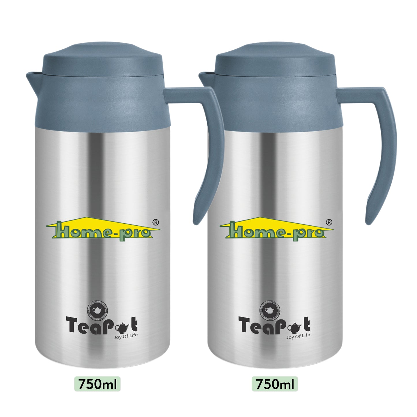 Tea Pot | Vacuum Insulated Pot | Stainless Steel | Leak Proof | Ideal for Hot & Cold Both uses - Homeproindia.com