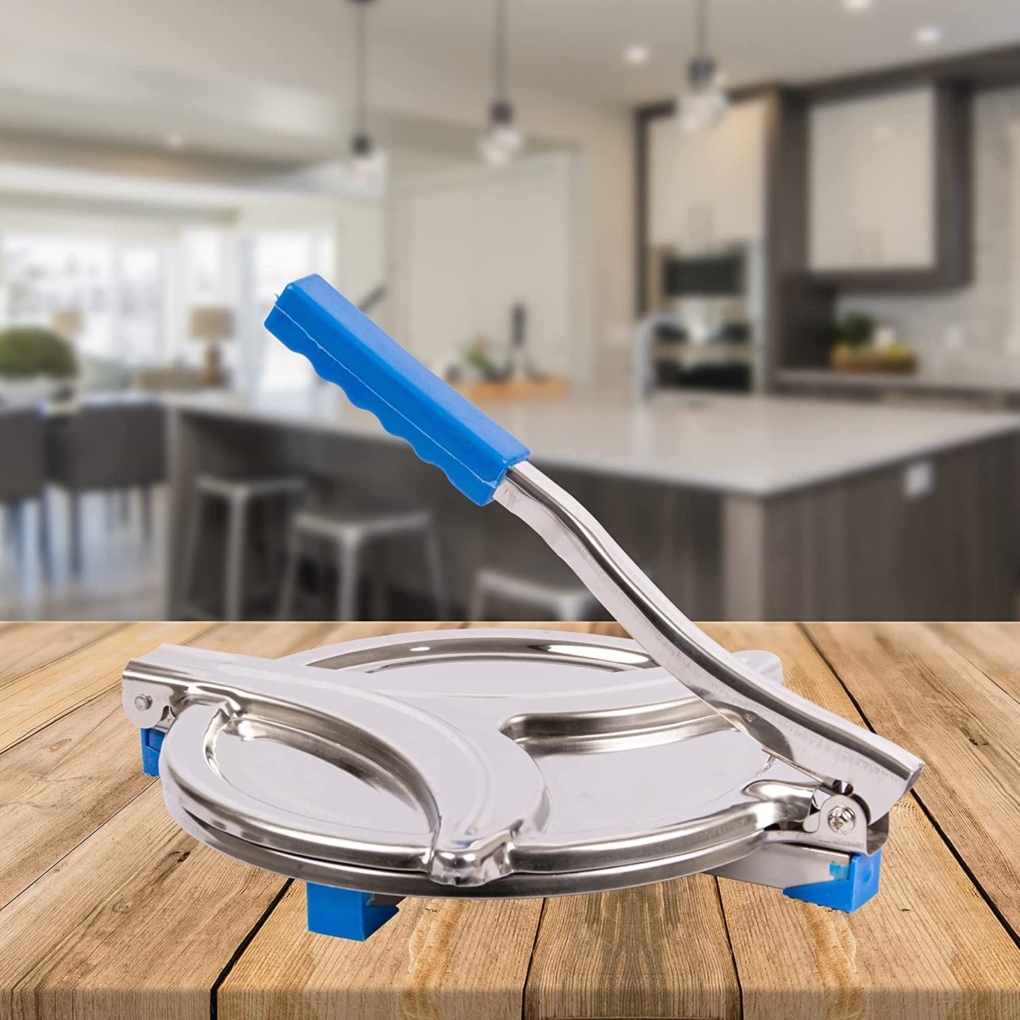 Puri Maker Stainless Steel 8 Inch - Homeproindia.com