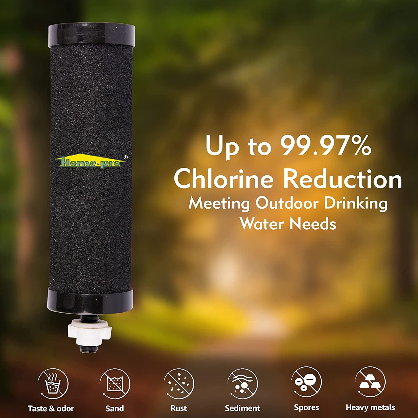 Water Filter Accessories Silver Activated Carbon Candle - Homeproindia.com