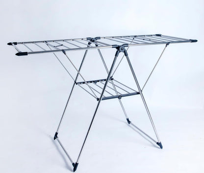 HOME-PRO - Stainless Steel Cloth Stand Small | Foldable, Heavy Duty Big Size - Homeproindia.com