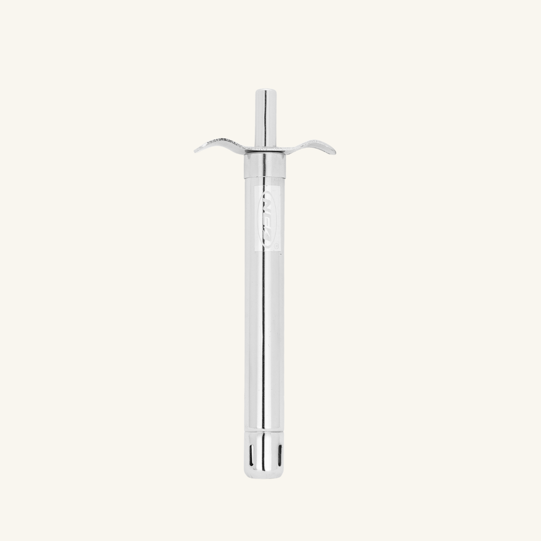 Gas Lighter Stainless Steel Silver