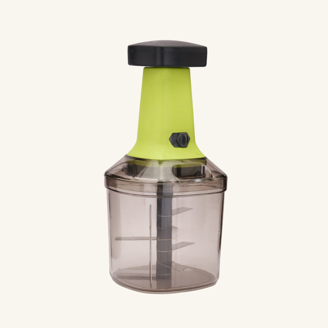Manual Chopper Green Color 1000 ml (Pack of 1)