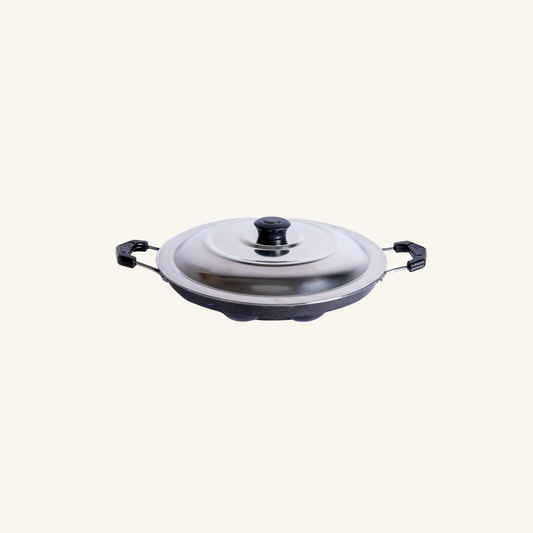 Non Stick Appam with Steel Lid Pack of 1