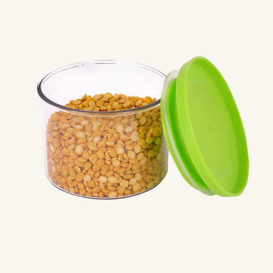 Xecellent Airtight Transparent Plastic Storage Container Green 500ML