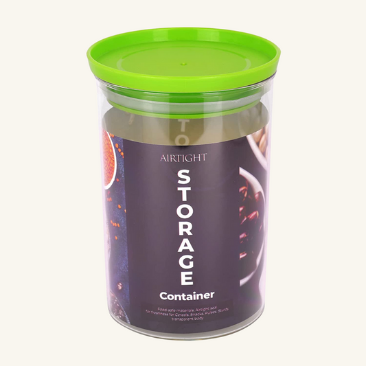 Xecellent Airtight Transparent Plastic Storage Container Green 1400ML