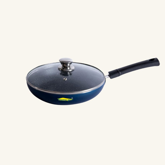 Non-Stick Blue Fry Pan 3mm Thickness