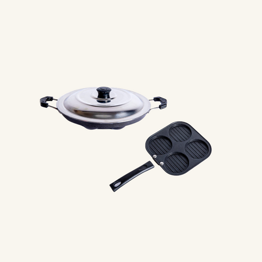 Non Stick  Black Appam , Uttapam Combo
