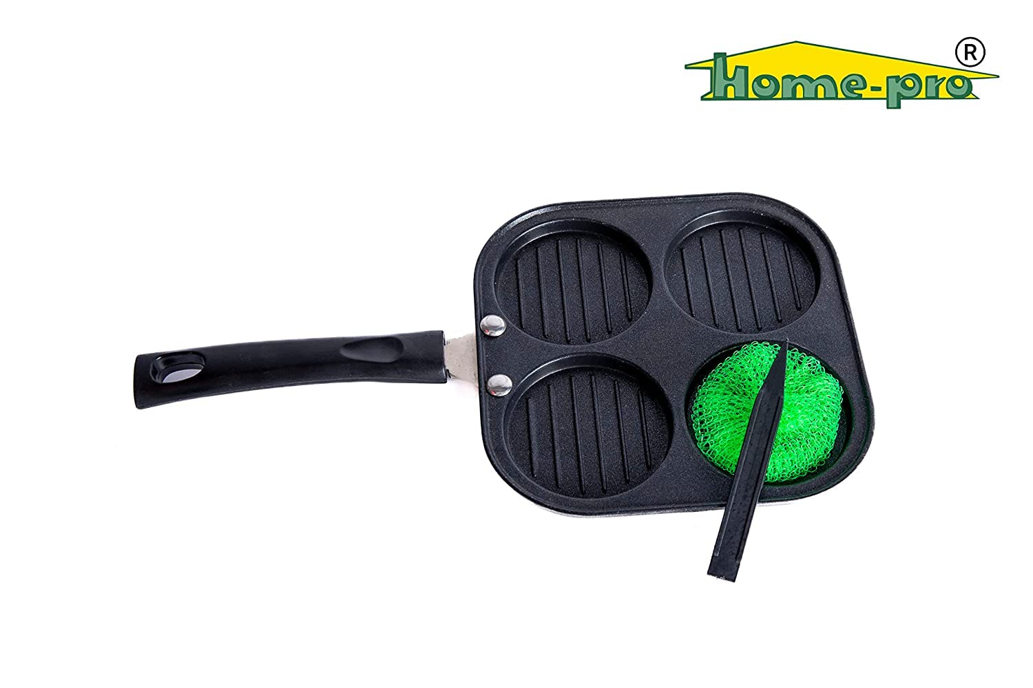 Non-Stick Black Uttapam, Grill Pan Pack of 2 - Homeproindia.com