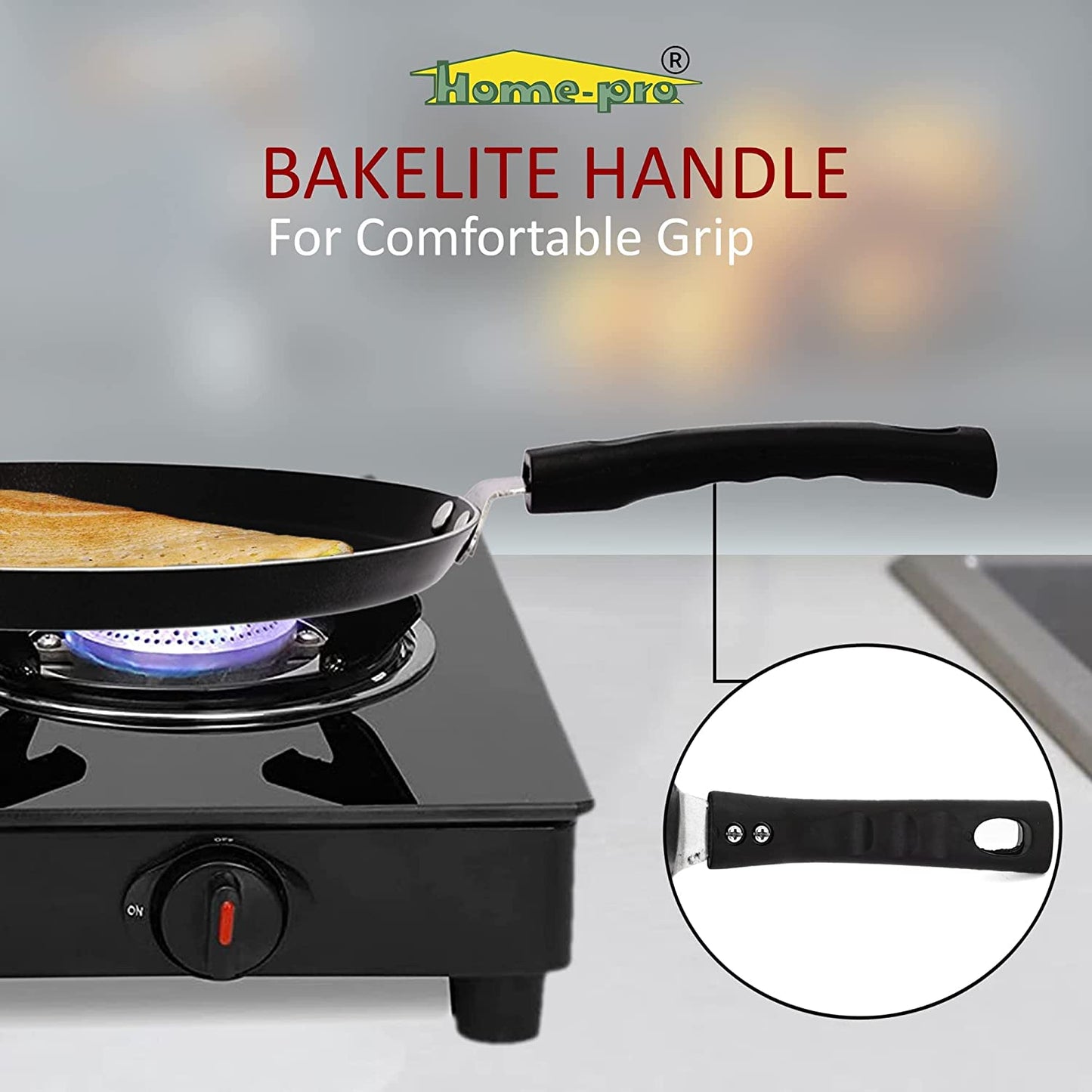 Non-Stick Dosa Tawa 28 cm - Homeproindia.com